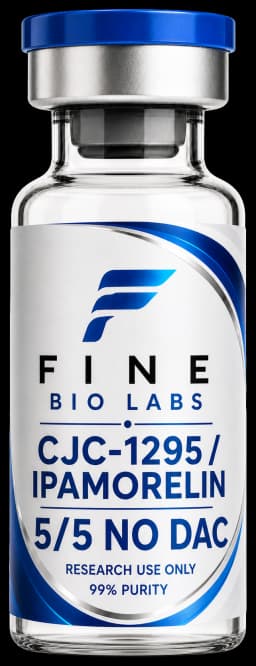 CJC-1295 / Ipamorelin 5/5 (No DAC) vial